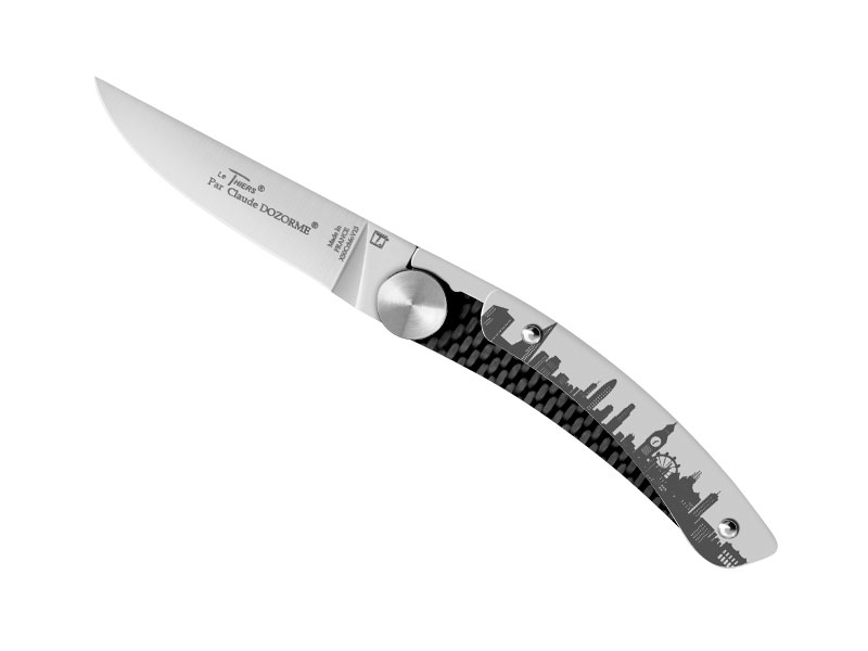 Couteau pliant Le Thiers® Jero C. Dozorme - manche 10,5 cm décor Londres