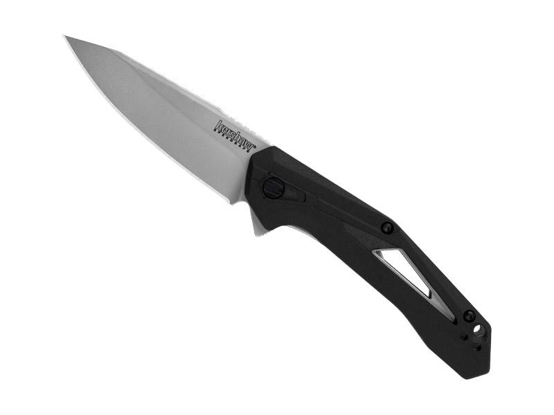 Couteau pliant Kershaw Airlock - manche à trou 11 cm nylon/fibre de verre noir