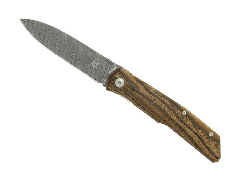 Couteau pliant Fox Terzuola - manche 11 cm bois de bocote
