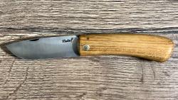 Couteau artisanal pliant "Dodu" de Frédéric Maschio - manche en Acacia