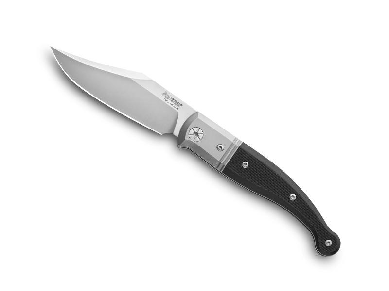 Couteau Lionsteel Gitano - manche 11 cm G10 noir