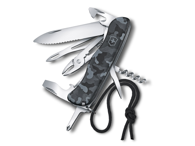 Couteau pliant multifonctions Victorinox Skipper Navy - manche 111 mm camouflé