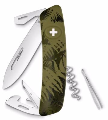 COUTEAU SWIZA MULTIFONCTIONS D03 SILVA KAKI CAMOUFLAGE