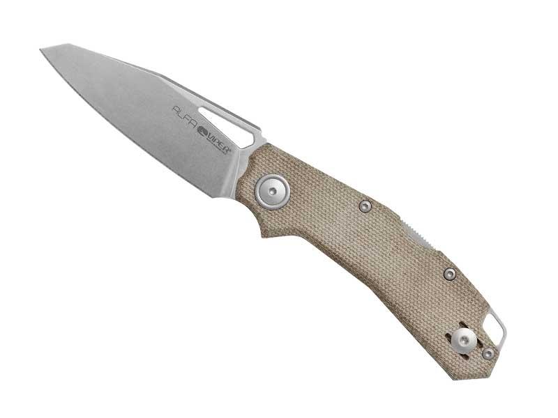 Couteau Viper Alfa - manche 10 cm micarta vert