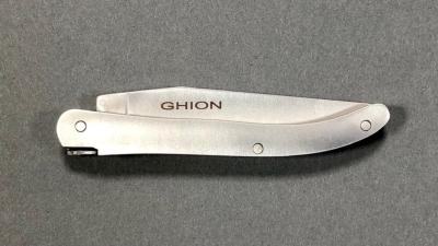 Couteau forge de Laguiole Christian Ghion flat 9 cm