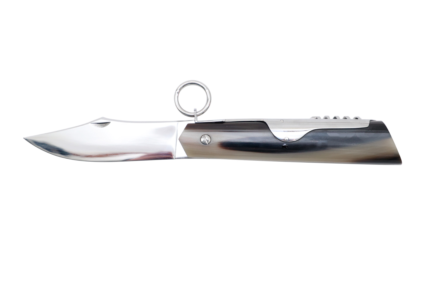 Couteau Mongin "Affutiot" 2 pièces - corne blonde
