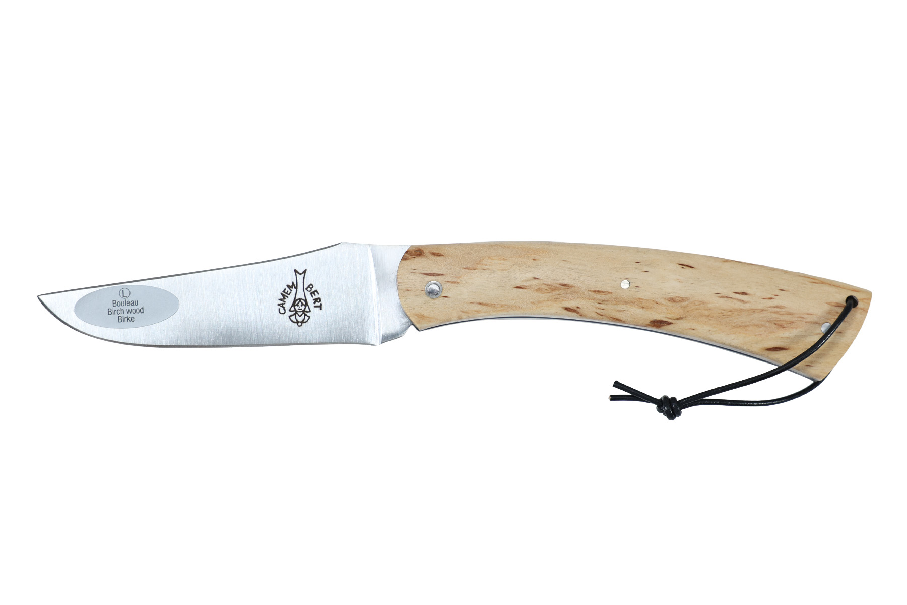 Couteau Régional cran forcé Le Camembert - bouleau