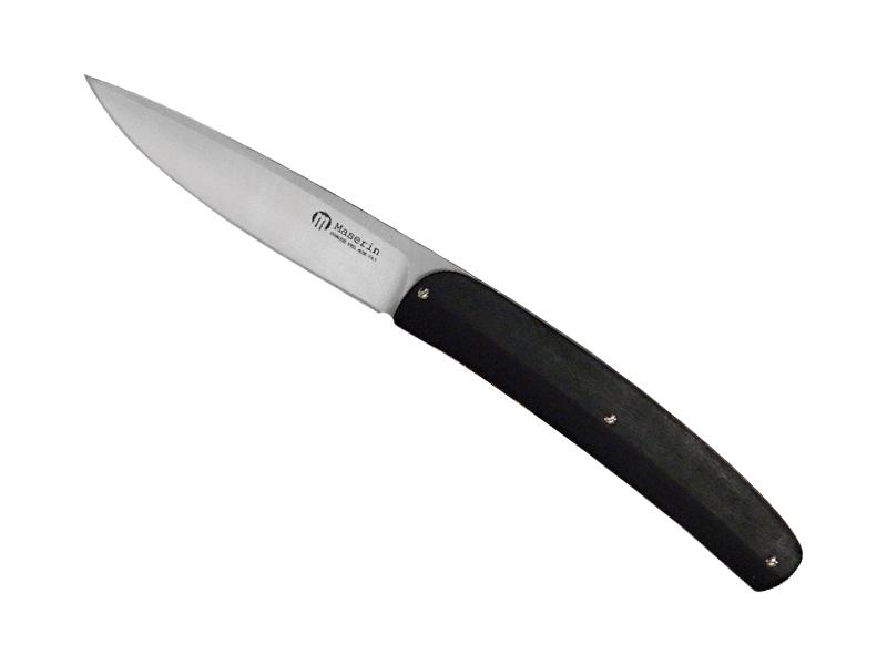 Couteau Maserin Gourmet - manche 12 cm ébène