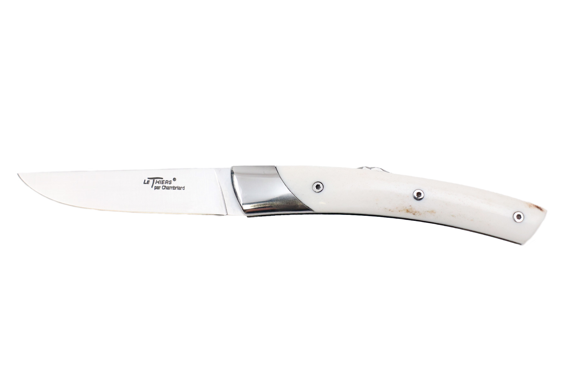 Couteau le Thiers par Chambriard "Mi-Jo" manche en bois de cerf