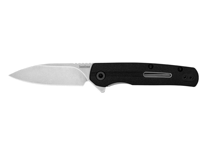 Couteau pliant KERSHAW KORRA - manche à trou 9,5 cm nylon/fibre de verre noir