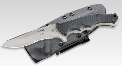 Couteau fixe Eickhorn Pohl Two G-10 lame dentée
