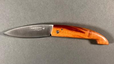Couteau L'Ariégeois en prunier par la coutellerie Savignac