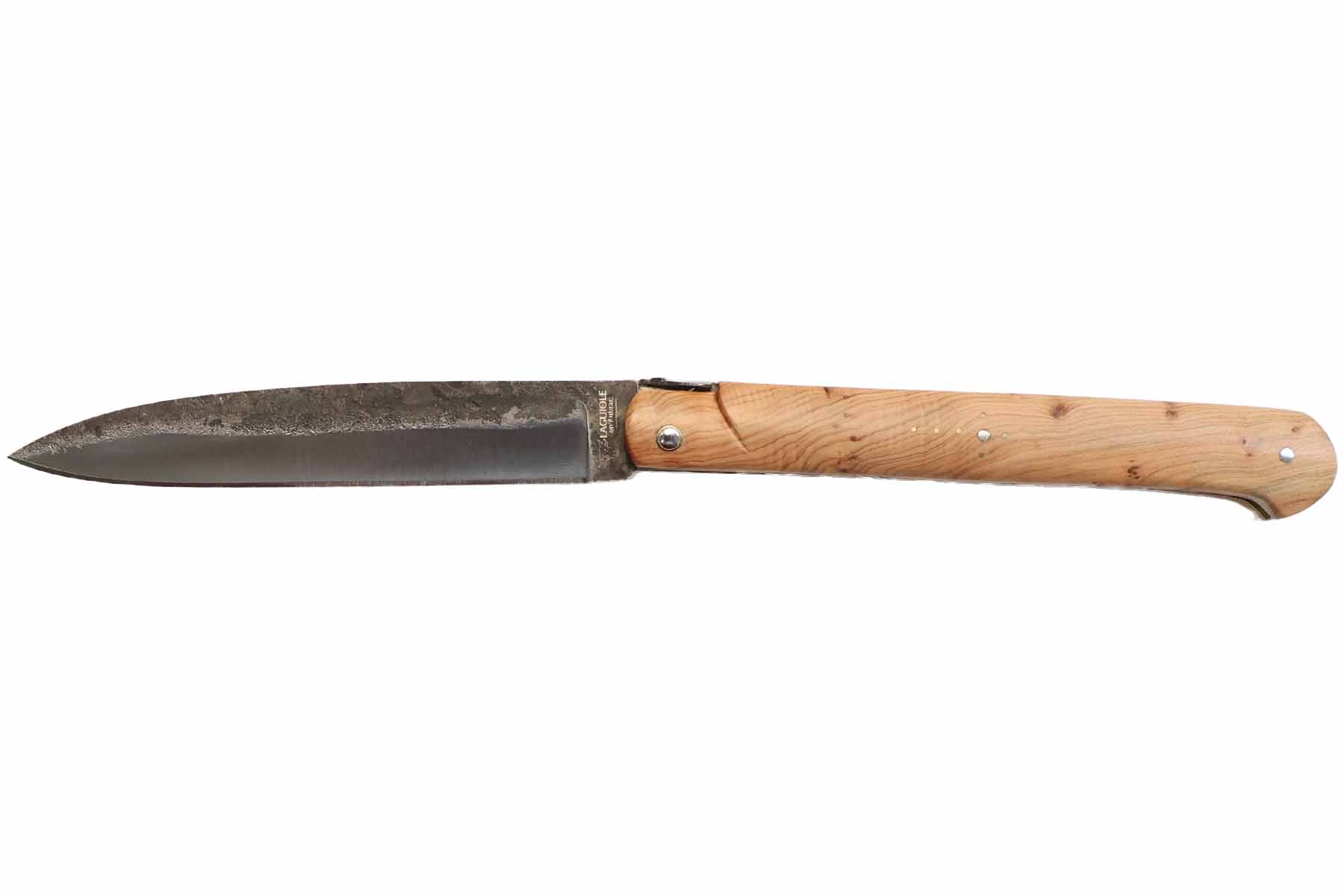 Couteau Laguiole en Aubrac 13 cm droit  - genévrier