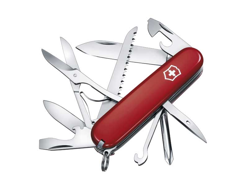 Couteau multifonctions Victorinox Fieldmaster - Manche 91 mm rouge