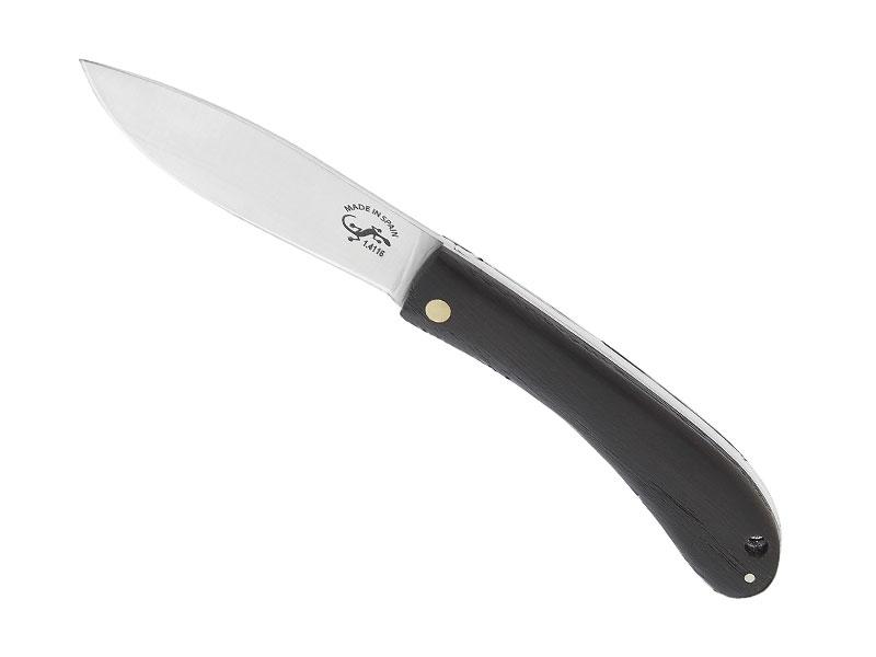 Couteau Salamandra - manche 9,5 cm chêne fumé