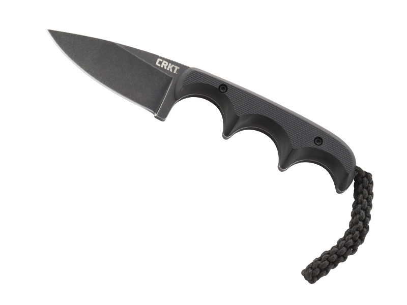 Couteau de cou CRKT Minimalist - manche G10 noir