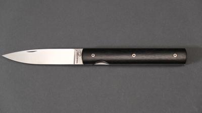 COUTEAU PERCEVAL "LE Français" - EBENE DU GABON