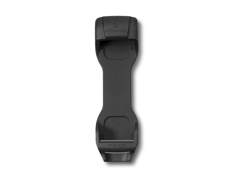 Clip ceinture Victorinox pour SWISSTOOL, noir.