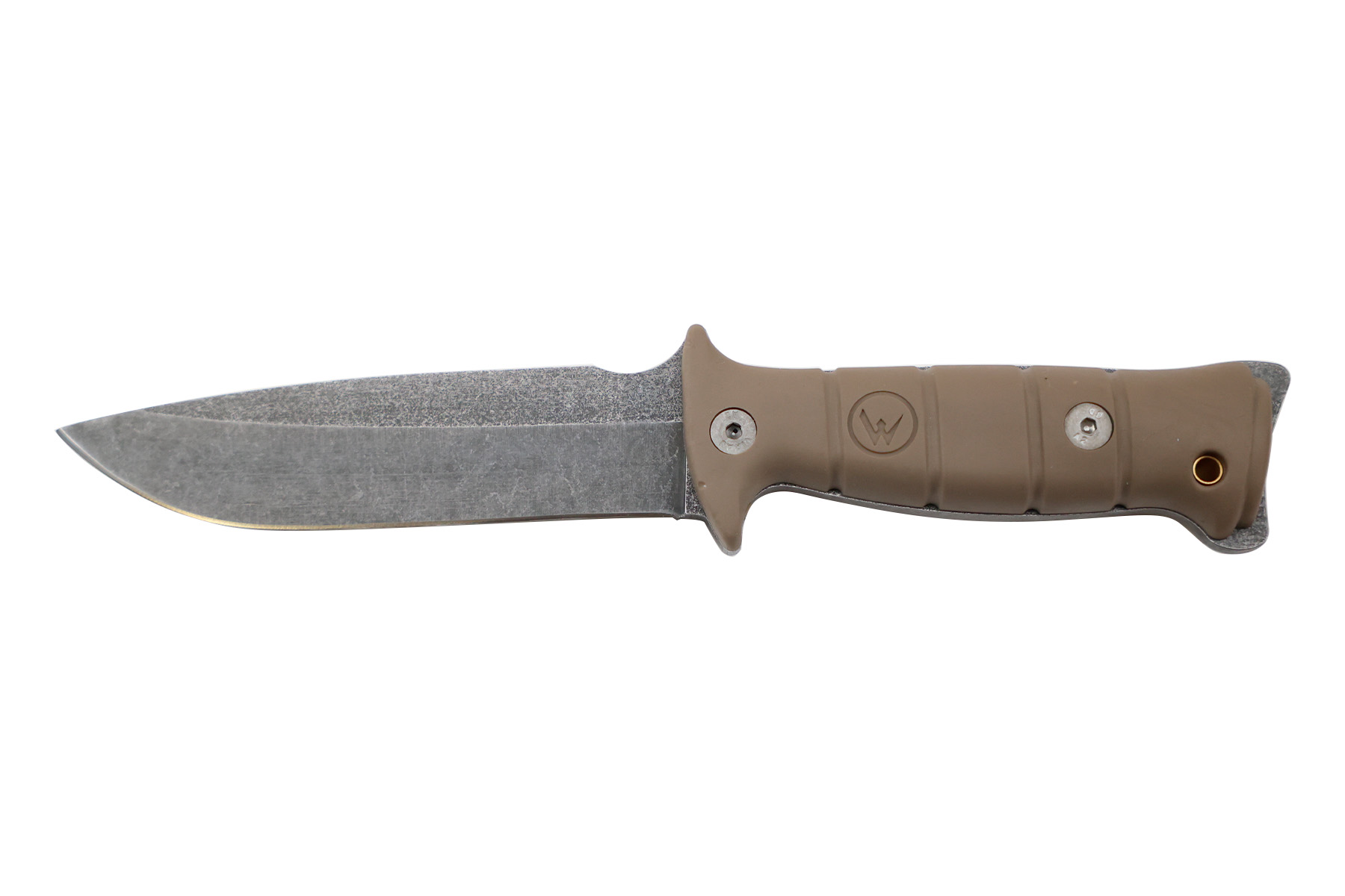 Couteau Wildsteer Tarasco 13 RDP - stonewash - manche tactiprène