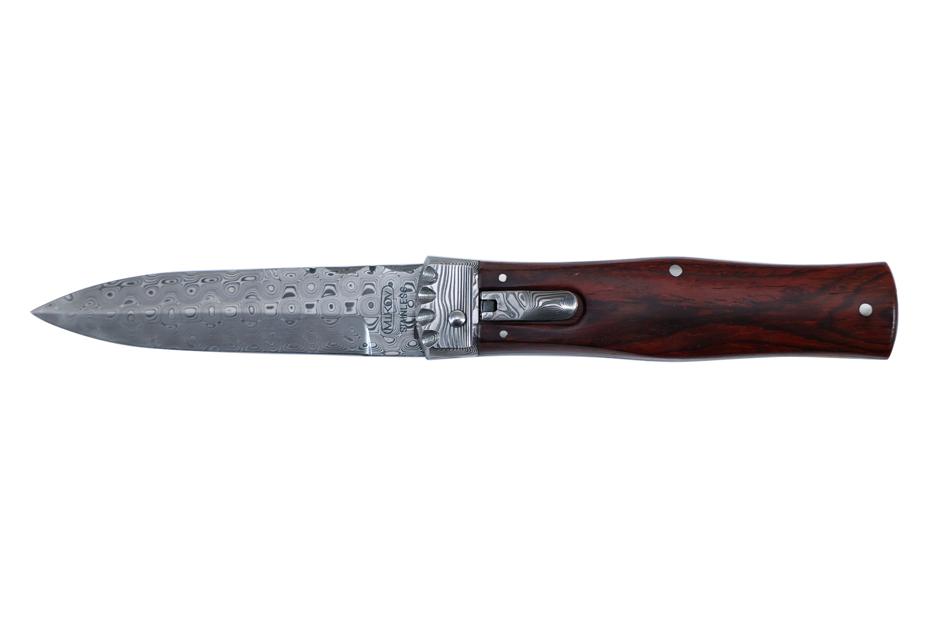 Couteau automatique Mikov Jaguar - Cocobolo lame damas