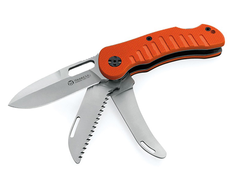Couteau de chasse maserin jager orange