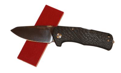 Couteau Lionsteel TM1 - manche fibre de carbone