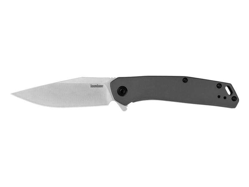 Couteau pliant KERSHAW ALIGN - manche 10,5 cm acier inox revêtement PVD gris