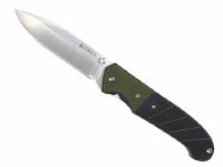 Couteau pliant CRKT Ignitor - manche 11 cm G10 noir/vert
