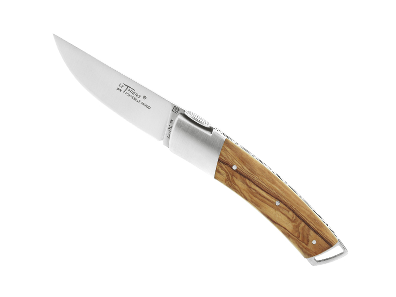 Couteau Le Thiers Gilles Gentleman Fontenille Pataud - manche 12 cm -Olivier