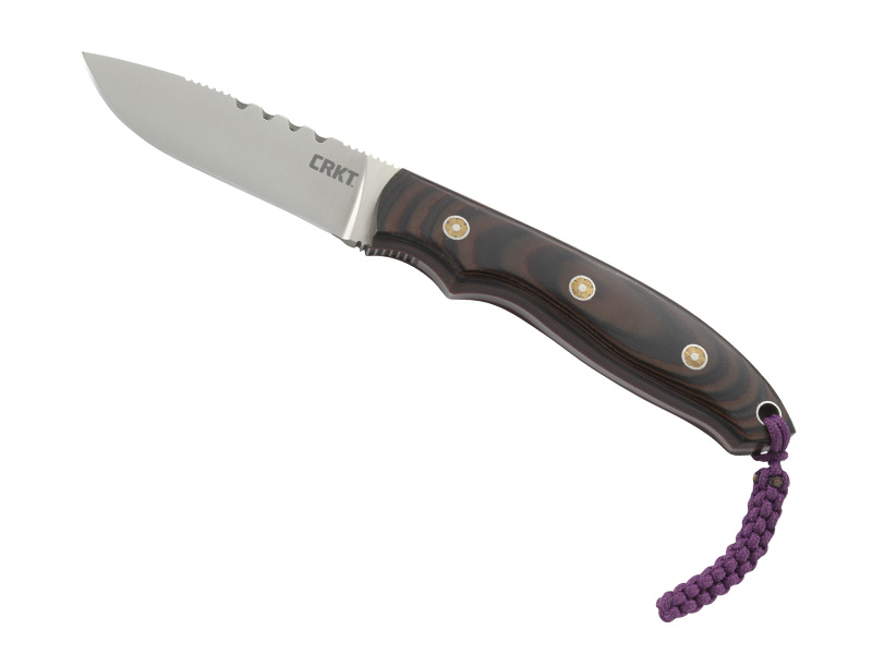 Poignard CRKT Hunt'n Fish - lame 7,5 cm acier 8Cr13MoV - manche G10