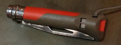 Couteau pliant N°8 Opinel Outdoor rouge
