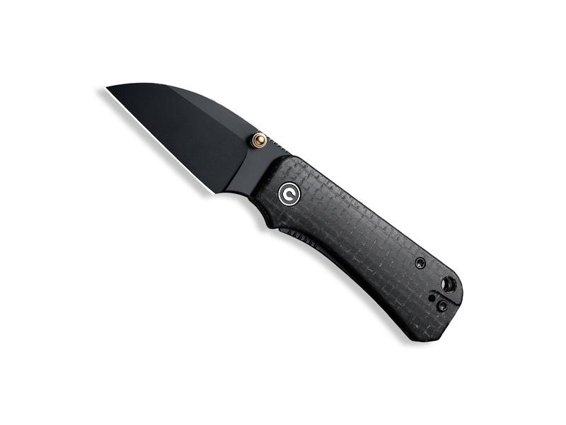 Couteau Civivi Baby Banter - manche 8 cm micarta noir