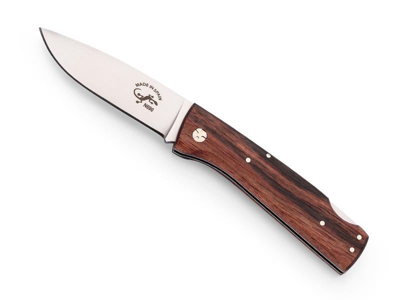 Couteau Salamandra - manche 9,5 cm ébène