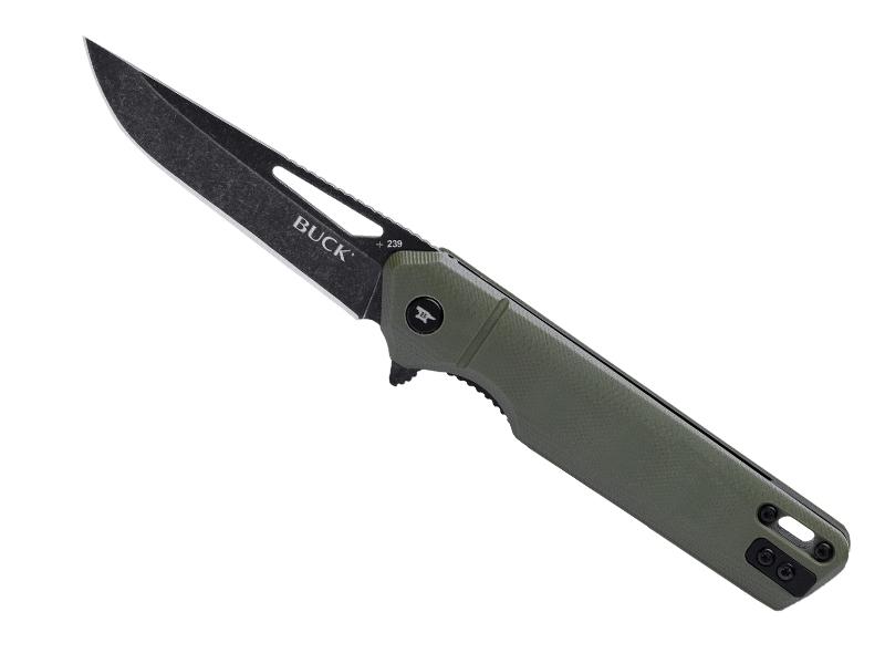 Couteau pliant Buck Infusion - manche 12 cm G10 vert