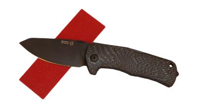 Couteau Lionsteel TM1 - manche fibre de carbone