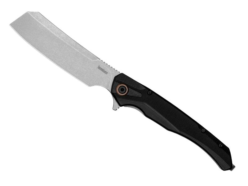 Couteau pliant Kershaw Strata Clever - manche 13,5 cm G10 noir