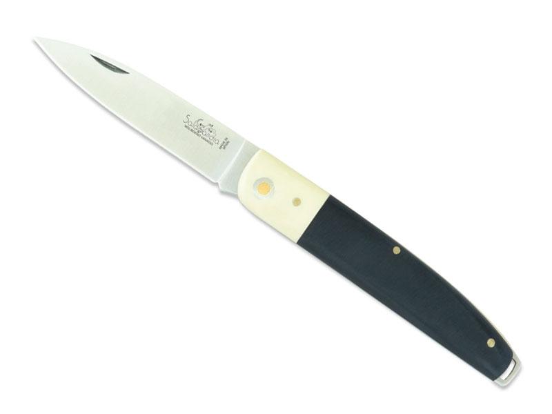 Couteau Salamandra - manche 10 cm juma noir