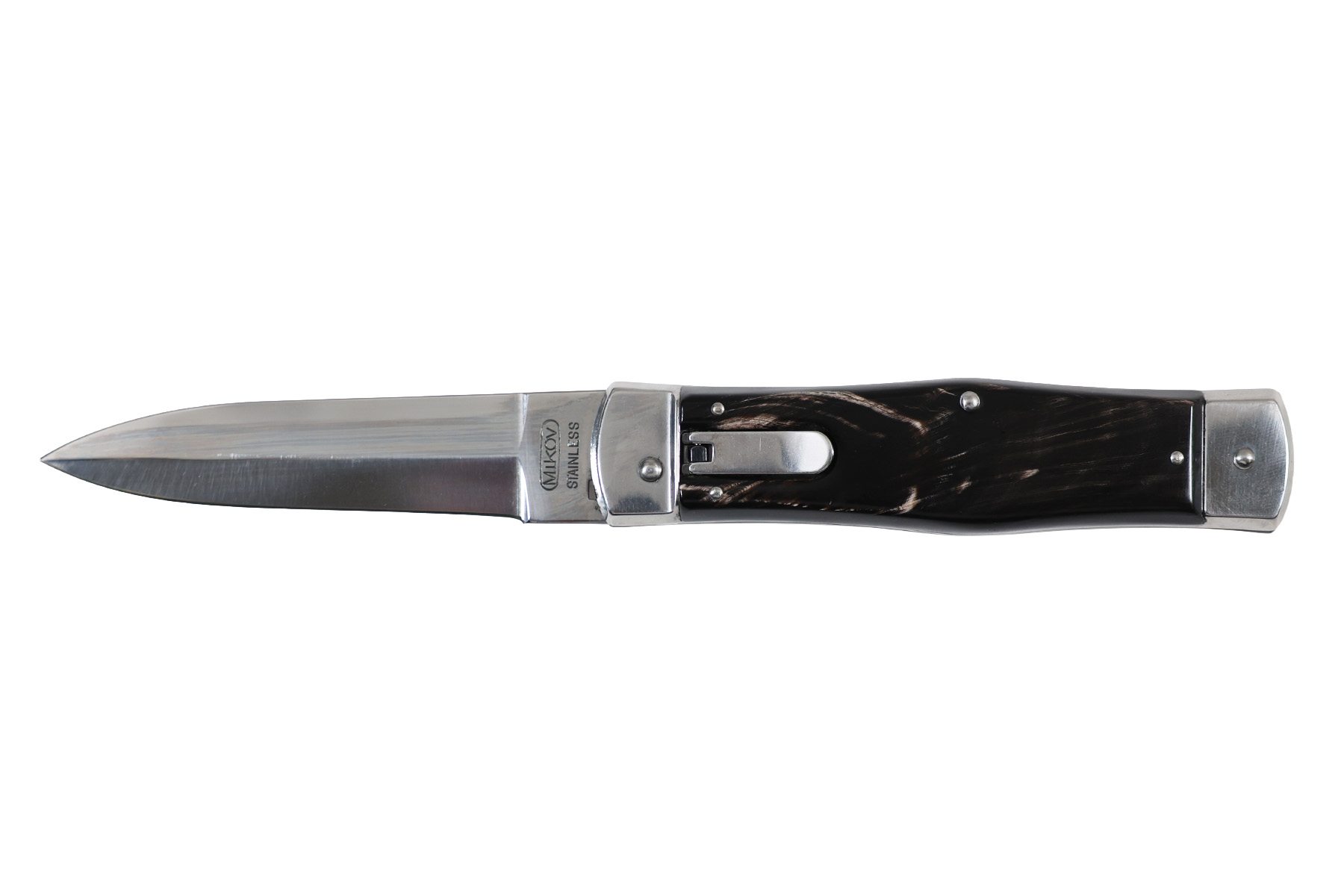 Couteau automatique Mikov predator - corne de buffle Hammer