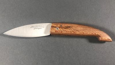Couteau L'Ariégeois en platane par la coutellerie Savignac