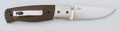 Couteau nordique Enzo carbone/titane