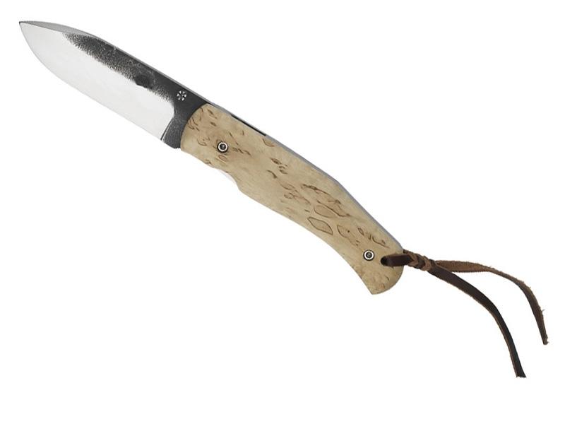 Couteau Citadel Laïka -  manche 13 cm bouleau avec lacet