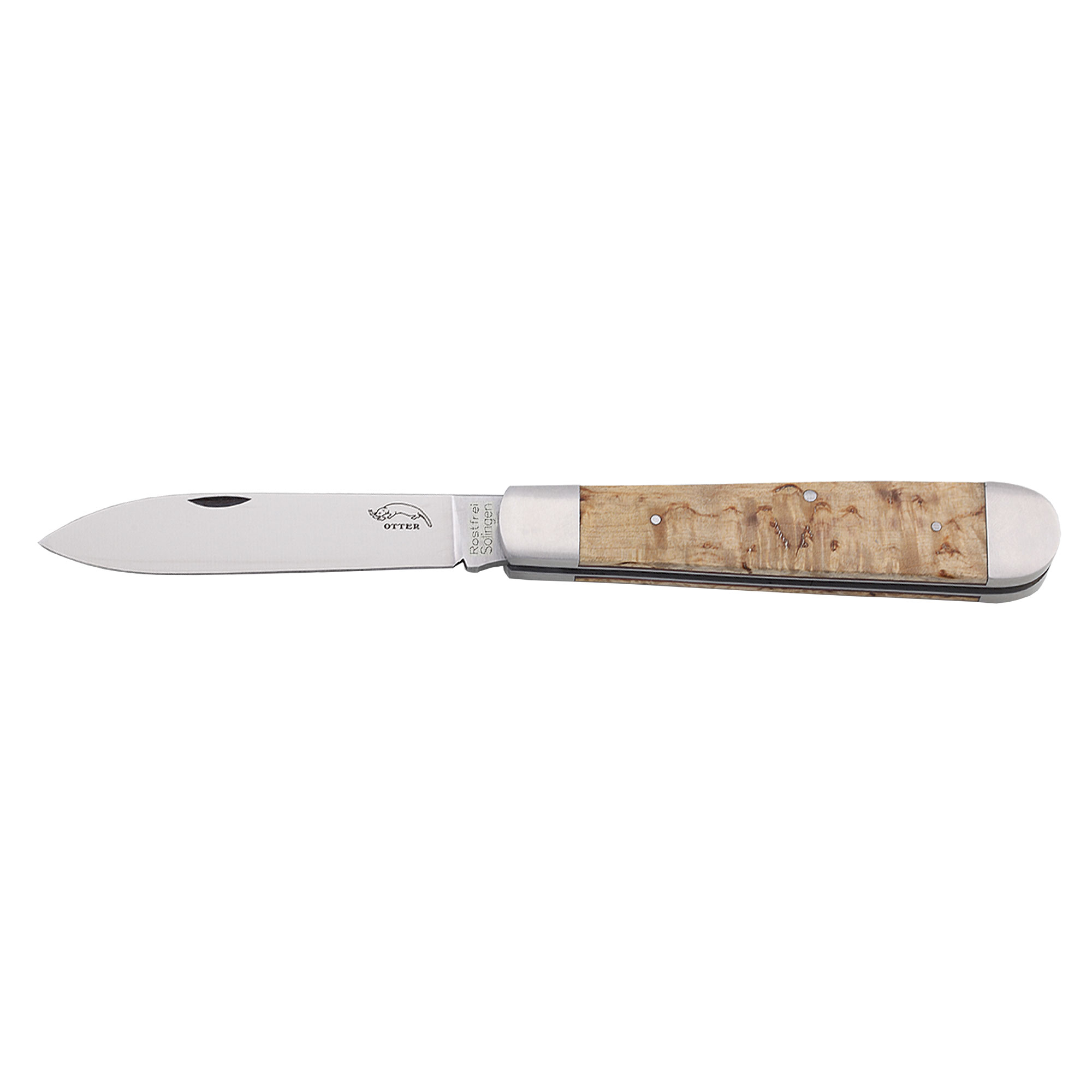 Couteau Otter Levin - manche 10.5 cm bouleau