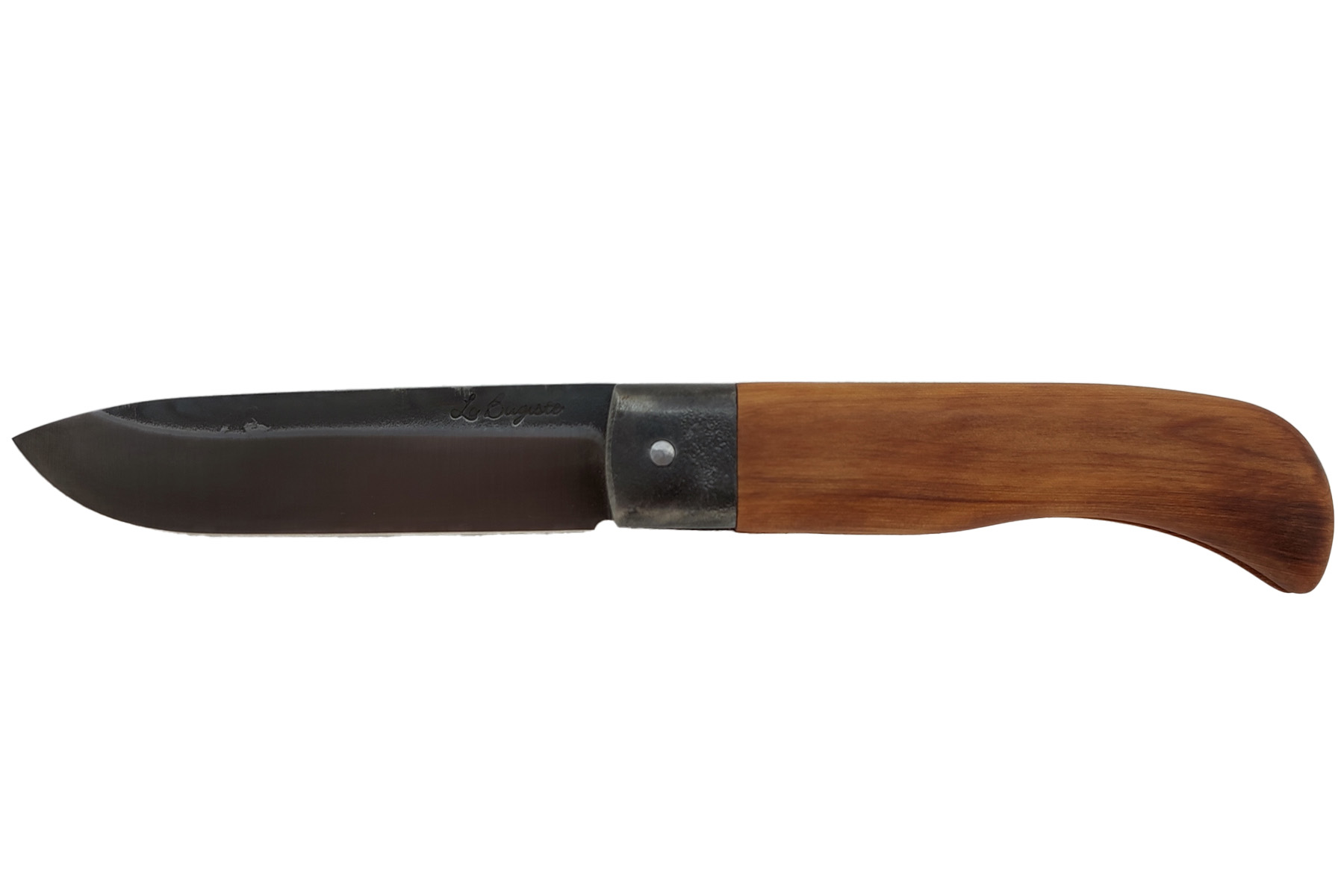 Couteau artisanal Frédéric Maschio modèle Le Bugiste - prunier