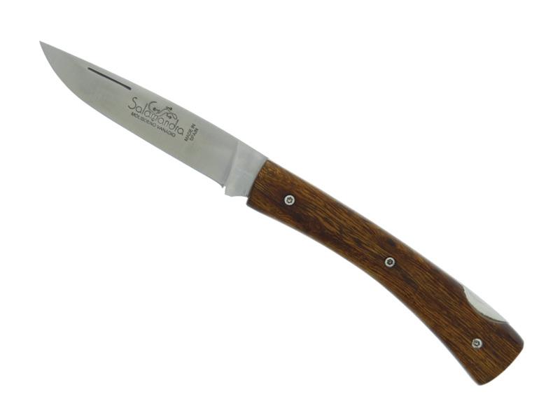 Couteau Salamandra - manche 10 cm bois du désert