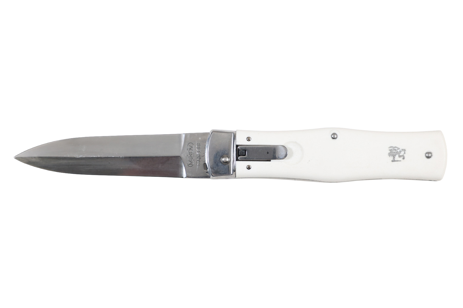 Couteau automatique Mikov Predator - Blanc