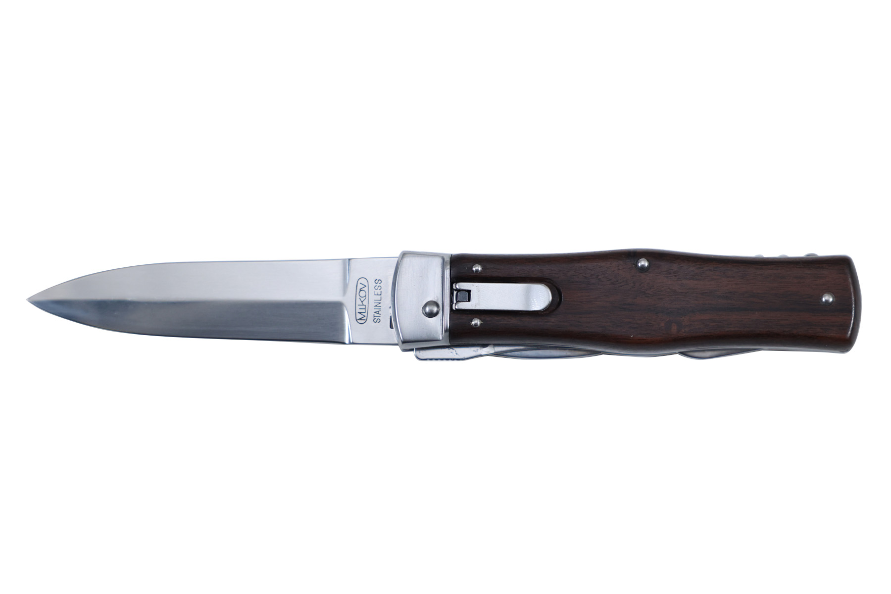 Couteau automatique Mikov Predator 4 pièces - cocobolo