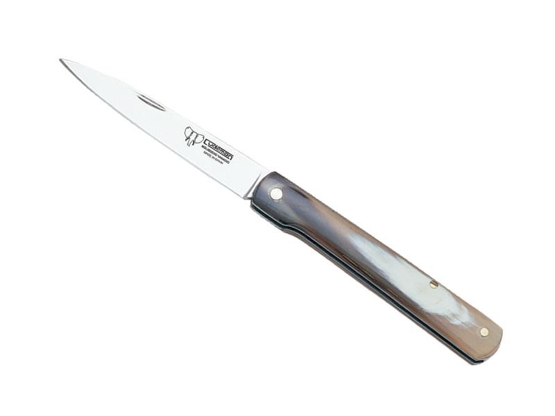 Couteau de poche CUDEMAN - plein manche 9 cm corne