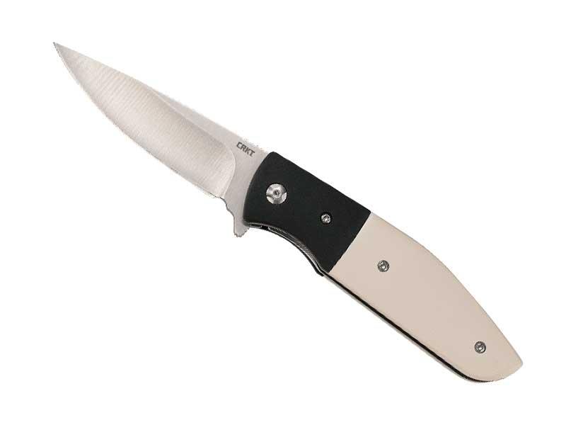 Couteau pliant CRKT Curfew - manche 10,5 cm résine et mitre aluminium noir
