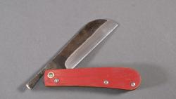 Couteau pliant artisanal Frédéric Marchand Le London - chêne rouge