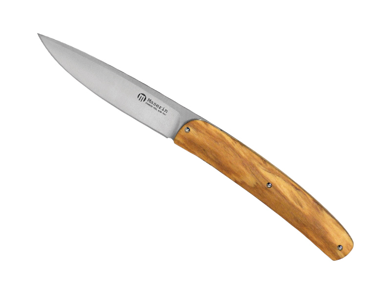 Couteau Maserin Gourmet - manche 12 cm olivier